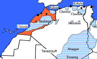 Berberisch offizielle Sprache in Marokko