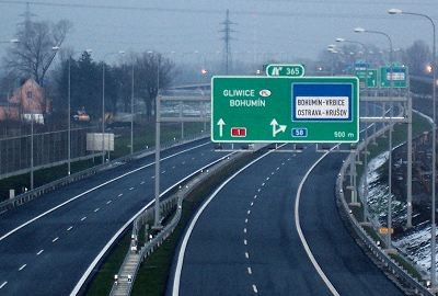 Autobahn D47 vor der Eröffnung