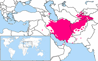 Farsi  persisches Sprachgebiet