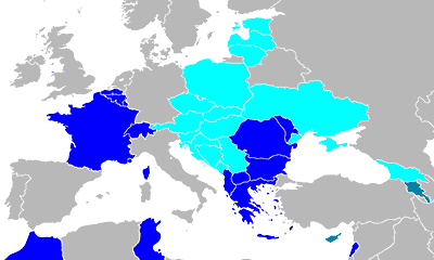 Frankophonie in Europa