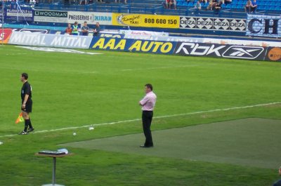 Pavel Hapals letztes Ligaspiel als Trainer von Baník
