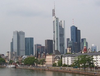 Sitzorte deutscher Banken in Frankfurt