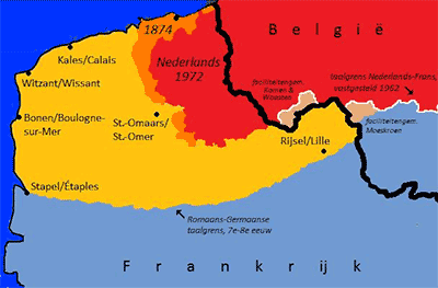 Niederländisches Sprachgebiet in Frankreich