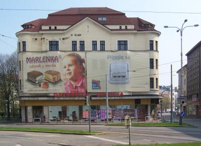 Das Kaufhaus Ostravica wird nun auch innen renoviert