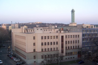 Blick vom Hochhaus in der Ostrčilova-Straße