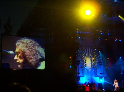 Robert Plant - der diesjährige Haupstar des Festivals