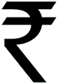 Indische Rupie hat ihr eigenes Symbol