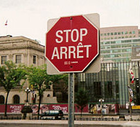 Stopp-Schild in Ottawa