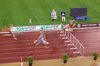 Golden Spike Ostrava 2005: 100 m unter 10 Sekunden