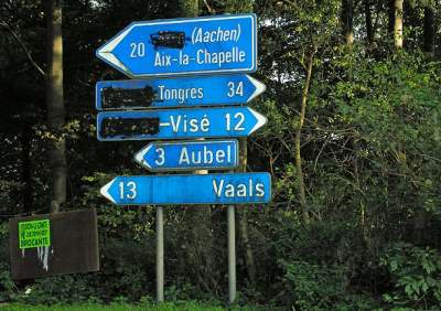 Sprachgrenze in Belgien